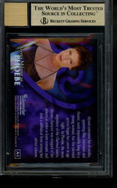 2005 Charmed Conversations Autograph Alyssa Milano as Phoebe Auto BGS 9.5/10